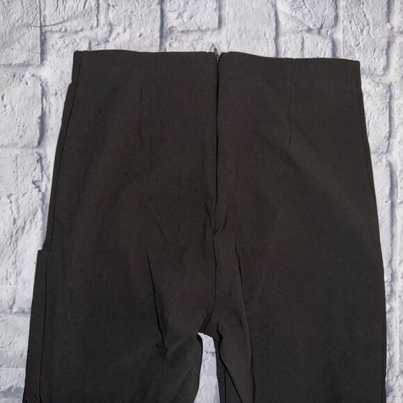 ATHLETA Gray Wander Slim High Rise Back Zip Pants {353450} Size 8 - Picture 4 of 5